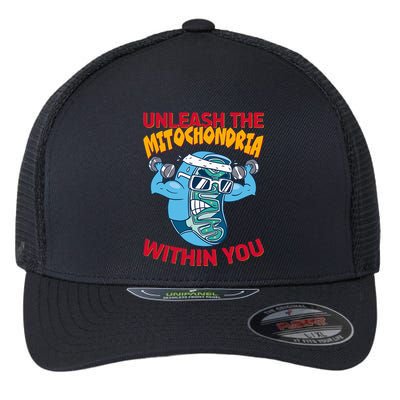 Cell Mitochondria Flexfit Unipanel Trucker Cap
