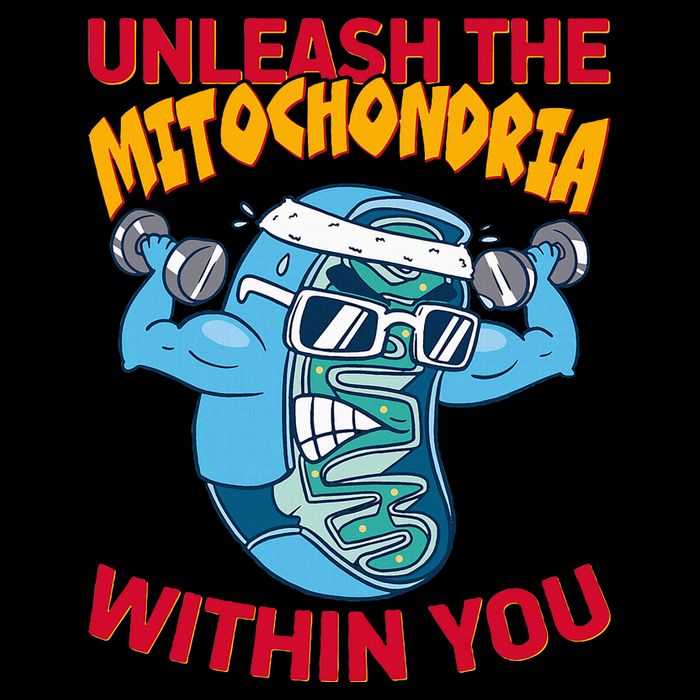 Cell Mitochondria Cooling Performance Crew T-Shirt