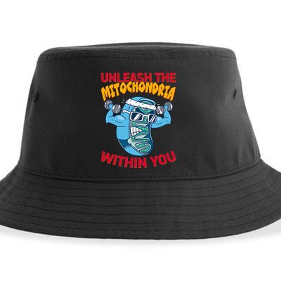 Cell Mitochondria Sustainable Bucket Hat