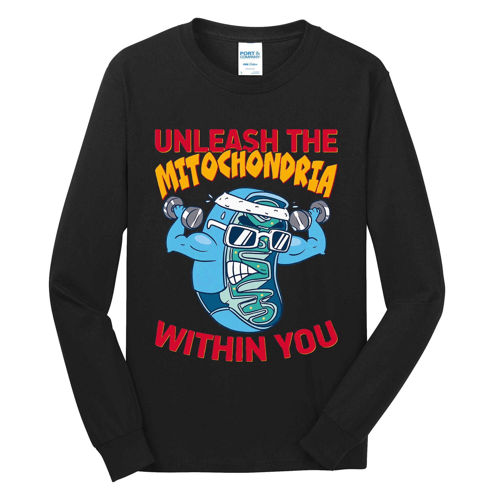 Cell Mitochondria Tall Long Sleeve T-Shirt