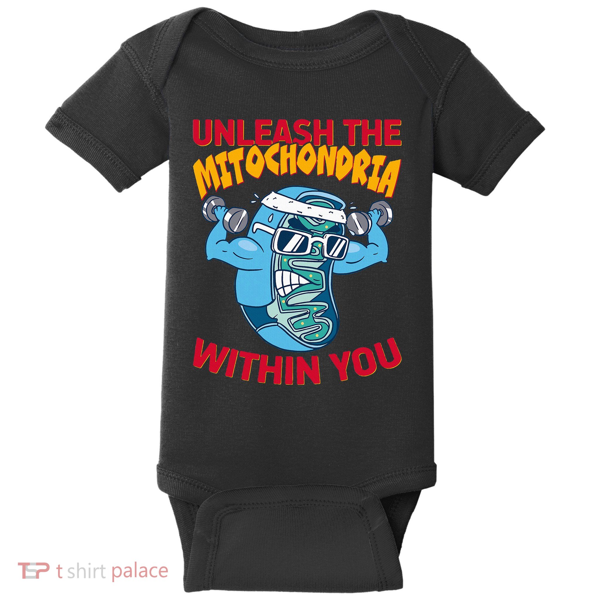 Cell Mitochondria Baby Bodysuit