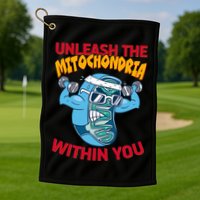 Cell Mitochondria Golf Towel