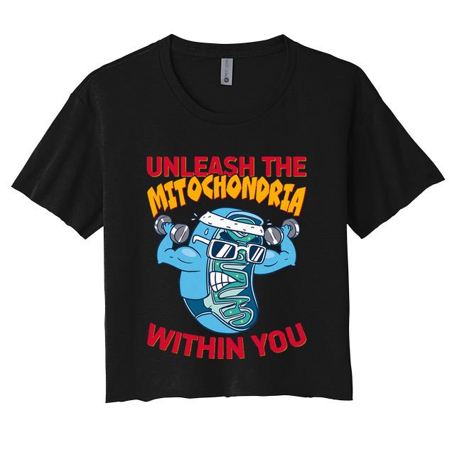 Cell Mitochondria Crop Top