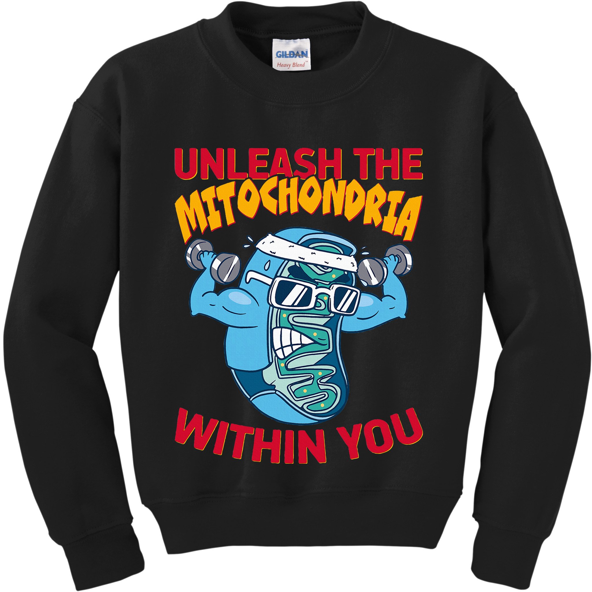 Cell Mitochondria Kids Sweatshirt