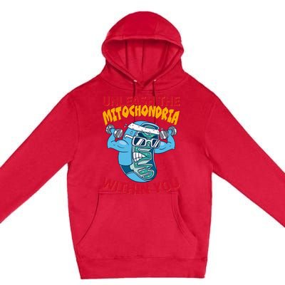 Cell Mitochondria Premium Pullover Hoodie