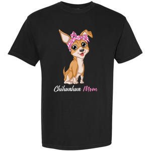 Chihuahua Mom Garment-Dyed Heavyweight T-Shirt