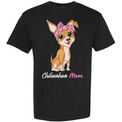Chihuahua Mom Garment-Dyed Heavyweight T-Shirt