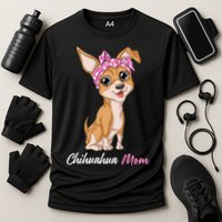 Chihuahua Mom Cooling Performance Crew T-Shirt