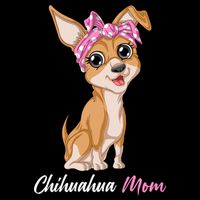 Chihuahua Mom Button