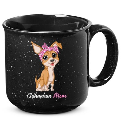 Chihuahua Mom 15oz Campfire Ceramic Mug