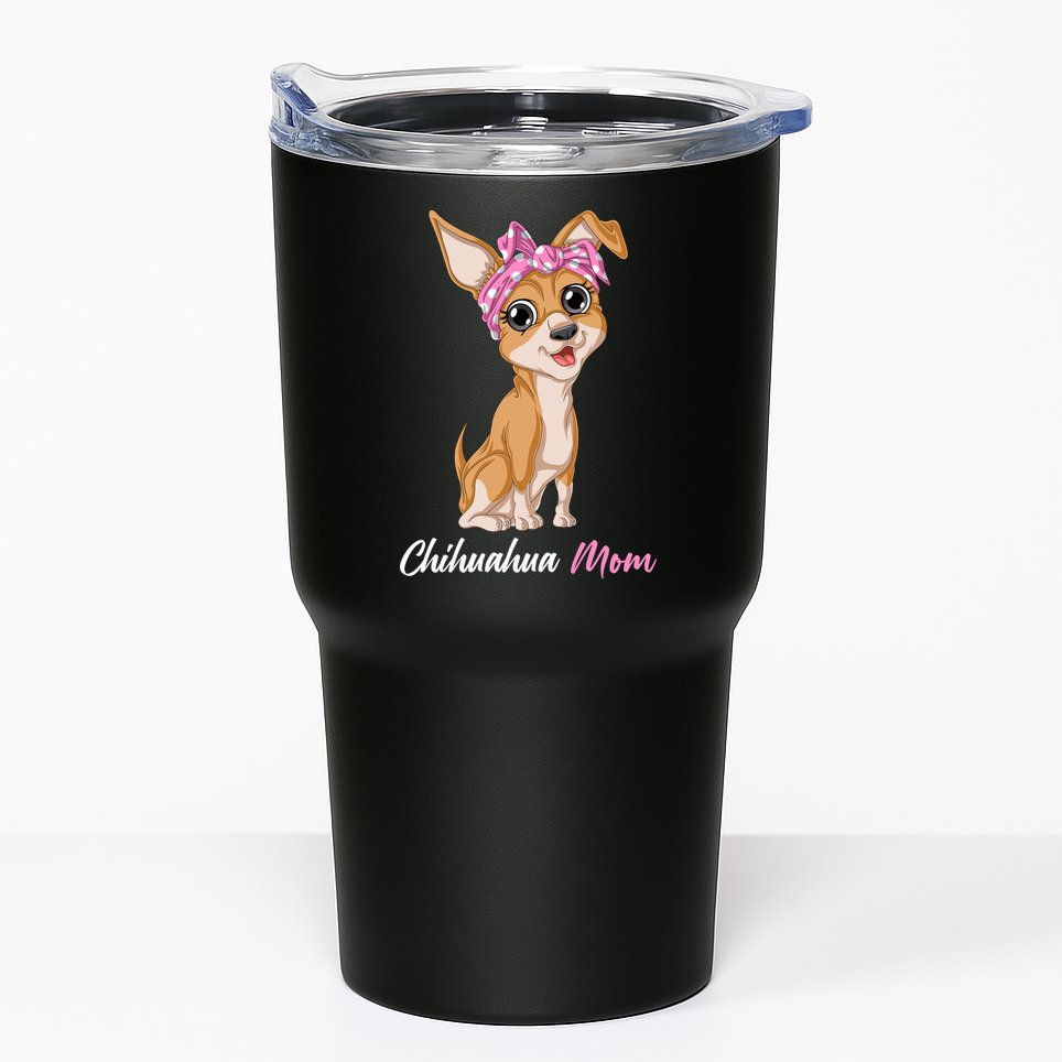 Chihuahua Mom Tumbler