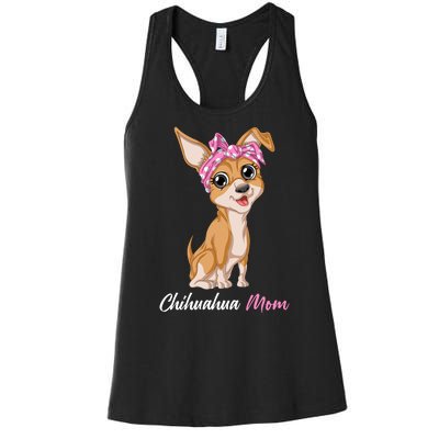 Chihuahua Mom Women's Racerback Tank