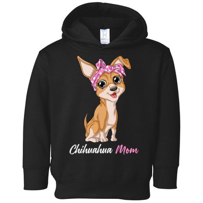 Chihuahua Mom Toddler Hoodie