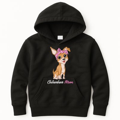 Chihuahua Mom Kids Hoodie