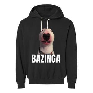 Cringe Meme Dog Genz Trendy Teenager Slang Garment-Dyed Fleece Hoodie