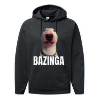 Cringe Meme Dog Genz Trendy Teenager Slang Performance Fleece Hoodie