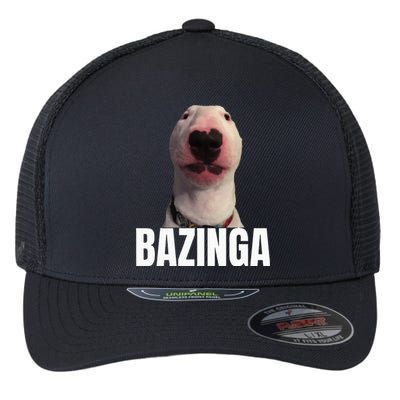 Cringe Meme Dog Genz Trendy Teenager Slang Flexfit Unipanel Trucker Cap