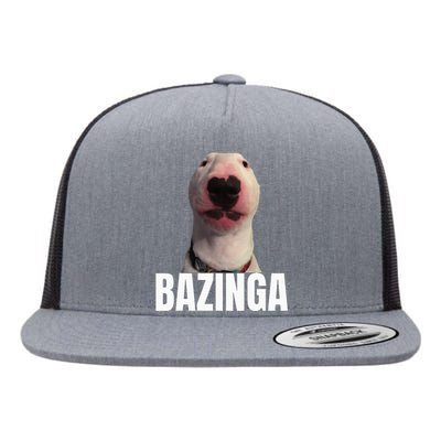 Cringe Meme Dog Genz Trendy Teenager Slang Flat Bill Trucker Hat