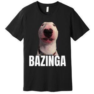 Cringe Meme Dog Genz Trendy Teenager Slang Premium T-Shirt