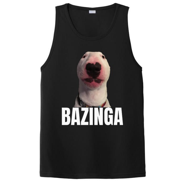 Cringe Meme Dog Genz Trendy Teenager Slang PosiCharge Competitor Tank