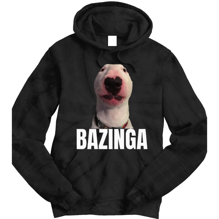 Cringe Meme Dog Genz Trendy Teenager Slang Tie Dye Hoodie