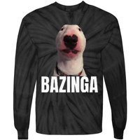 Cringe Meme Dog Genz Trendy Teenager Slang Tie-Dye Long Sleeve Shirt