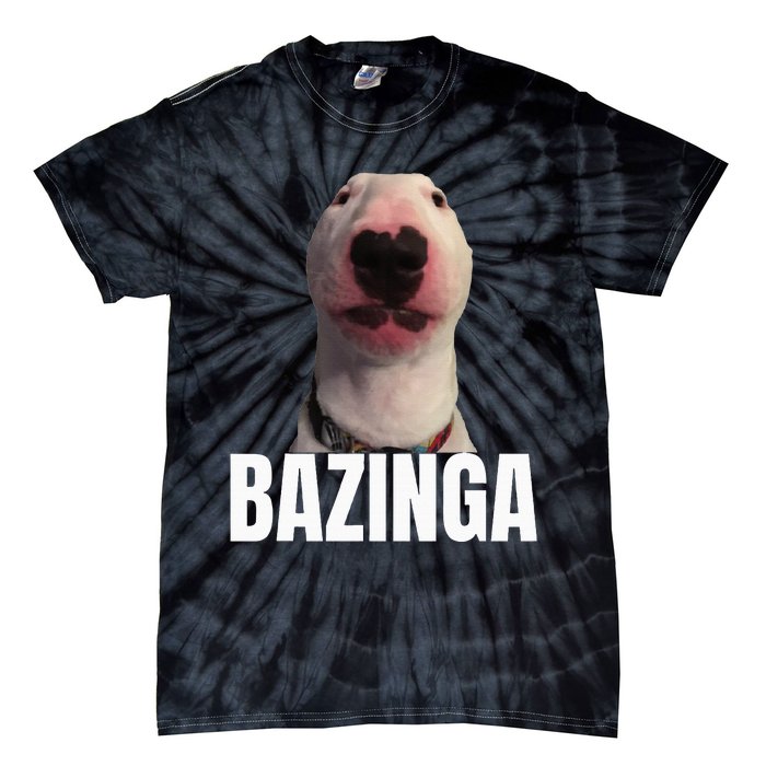 Cringe Meme Dog Genz Trendy Teenager Slang Tie-Dye T-Shirt