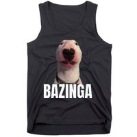 Cringe Meme Dog Genz Trendy Teenager Slang Tank Top