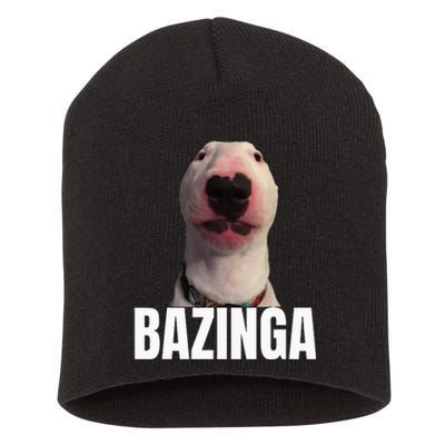 Cringe Meme Dog Genz Trendy Teenager Slang Short Acrylic Beanie