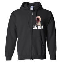 Cringe Meme Dog Genz Trendy Teenager Slang Full Zip Hoodie