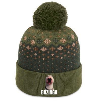 Cringe Meme Dog Genz Trendy Teenager Slang The Baniff Cuffed Pom Beanie