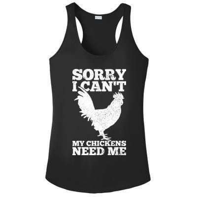Chicken Mom Dad Funny Poultry Farmer Chicken Lover Gift Ladies PosiCharge Competitor Racerback Tank