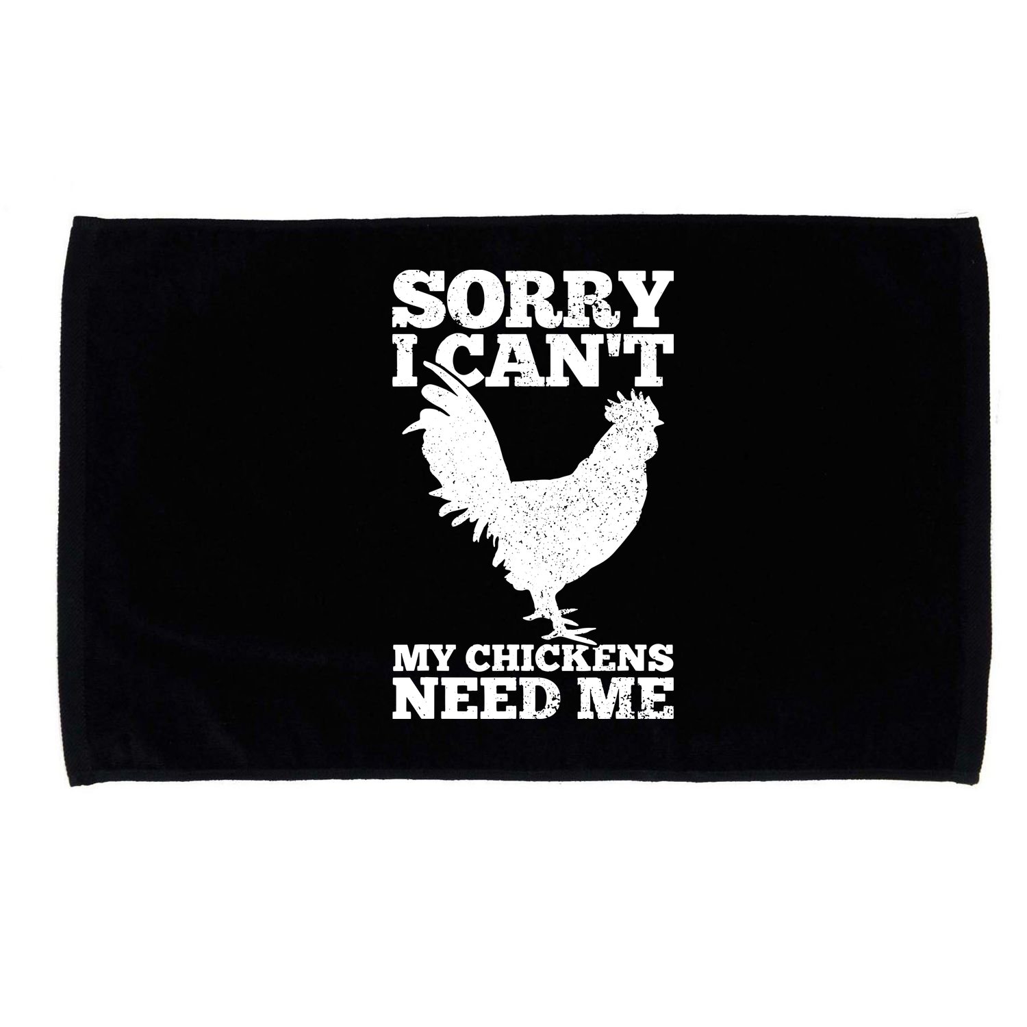 Chicken Mom Dad Funny Poultry Farmer Chicken Lover Gift Microfiber Hand Towel