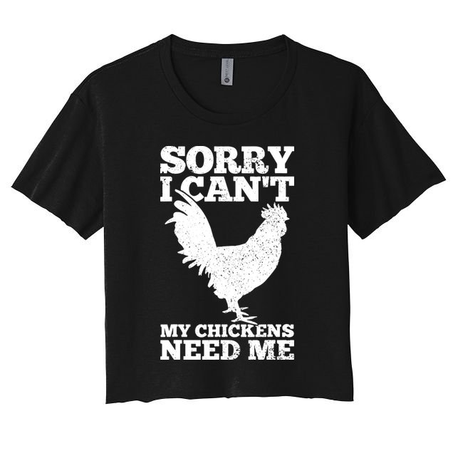 Chicken Mom Dad Funny Poultry Farmer Chicken Lover Gift Crop Top