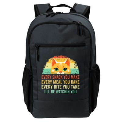 Cat Mom Dad Owner Funny Every Snack You Make Daily Commute Backpack