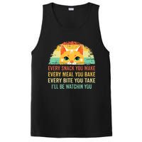 Cat Mom Dad Owner Funny Every Snack You Make For Cats Lover PosiCharge Competitor Tank