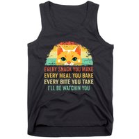 Cat Mom Dad Owner Funny Every Snack You Make For Cats Lover Tank Top