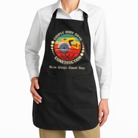 Couple More Days Construction We’re Always Almost Done Retro Apron