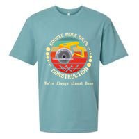 Couple More Days Construction We’re Always Almost Done Retro Sueded Cloud Jersey T-Shirt