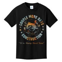 C.Ouple More Days Mechanic We’Re Always Almost Done Mechanics Kids T-Shirt