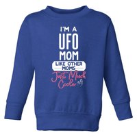 Cool Mothers Day Design Ufo Mom Cute Gift Toddler Sweatshirt