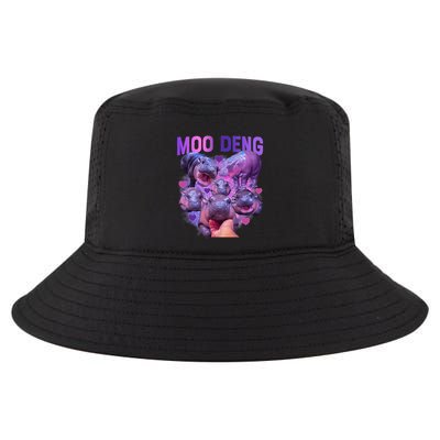 Cute Moo Deng Funny Baby Hippo Pygmy Hippopotamus Cool Comfort Performance Bucket Hat