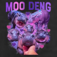Cute Moo Deng Funny Baby Hippo Pygmy Hippopotamus Cool Comfort Performance Bucket Hat