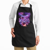 Cute Moo Deng Funny Baby Hippo Pygmy Hippopotamus Apron