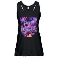 Cute Moo Deng Funny Baby Hippo Pygmy Hippopotamus Ladies Essential Flowy Tank
