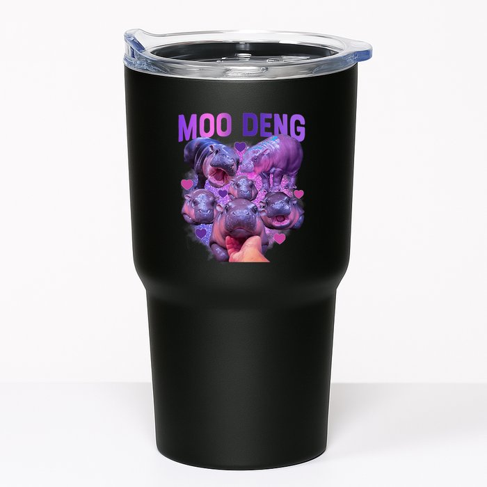 Cute Moo Deng Funny Baby Hippo Pygmy Hippopotamus Tumbler