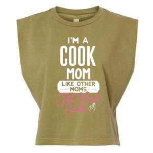 Cool Mothers Day Design Cook Mom Gift Garment-Dyed Women's Muscle Tee