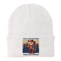 Cat Mom Dad YouVe Just Buttered Your Last Biscuit Cowboy Knit Cap Winter Beanie