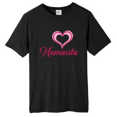 Cute Mother’s Day Love Heart Mamacita Funny Gift Tall Fusion ChromaSoft Performance T-Shirt