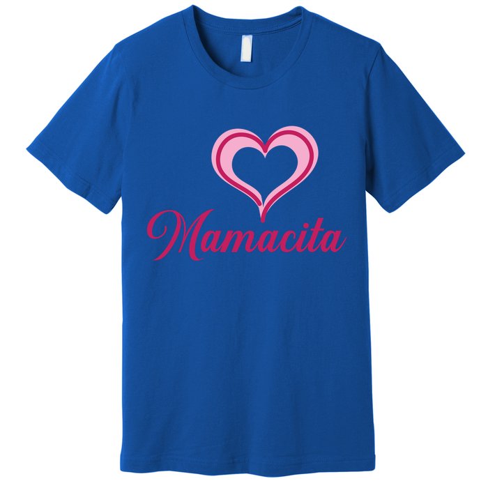 Cute Mother’s Day Love Heart Mamacita Funny Gift Premium T-Shirt